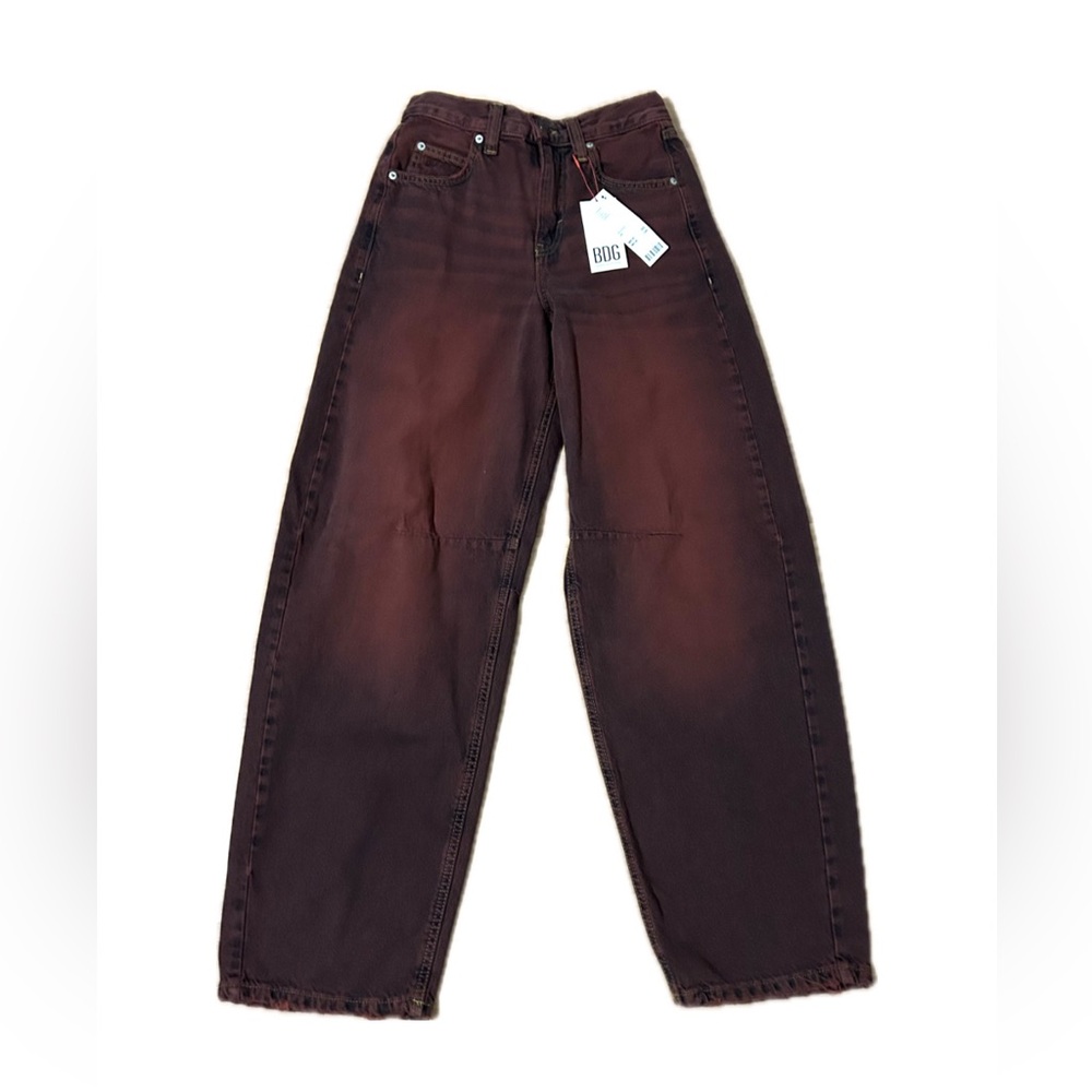 NWT Urban Outfitters Burgundy Jeans
